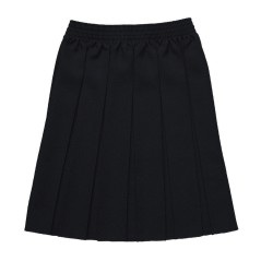 zeco box pleat skirt